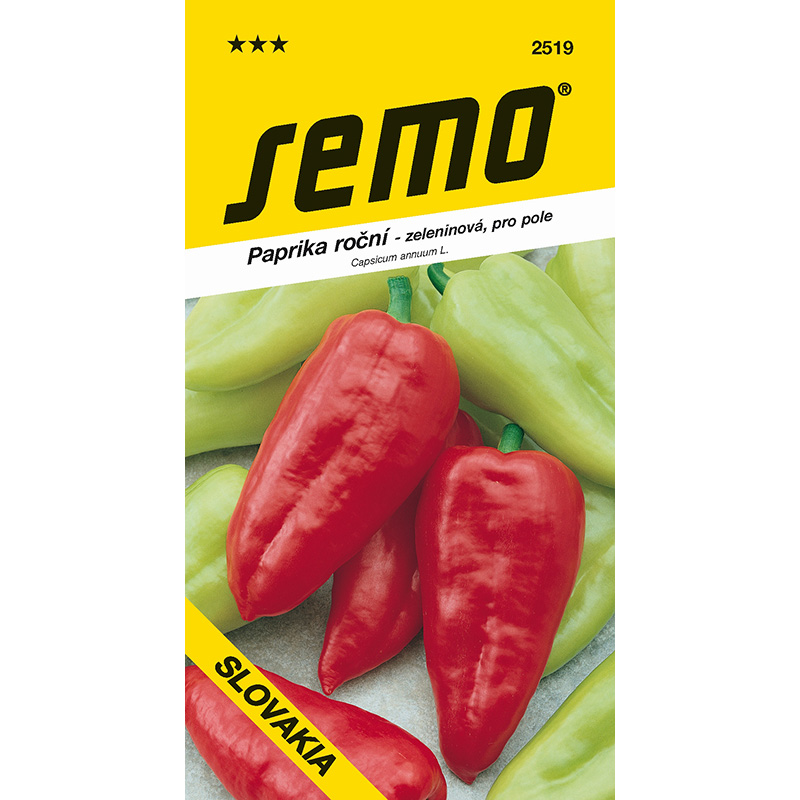Paprika raná polní Slovakia