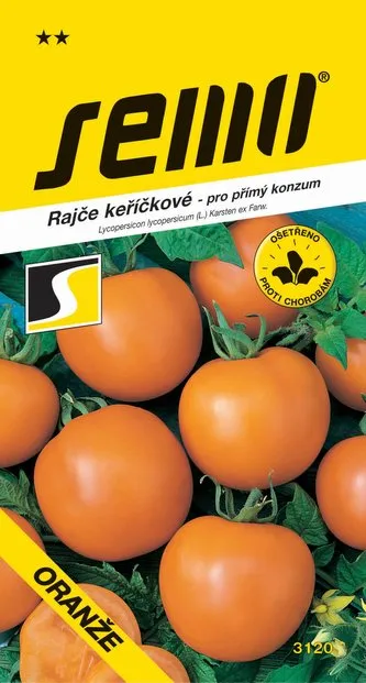 Rajče keříčkové oranžové