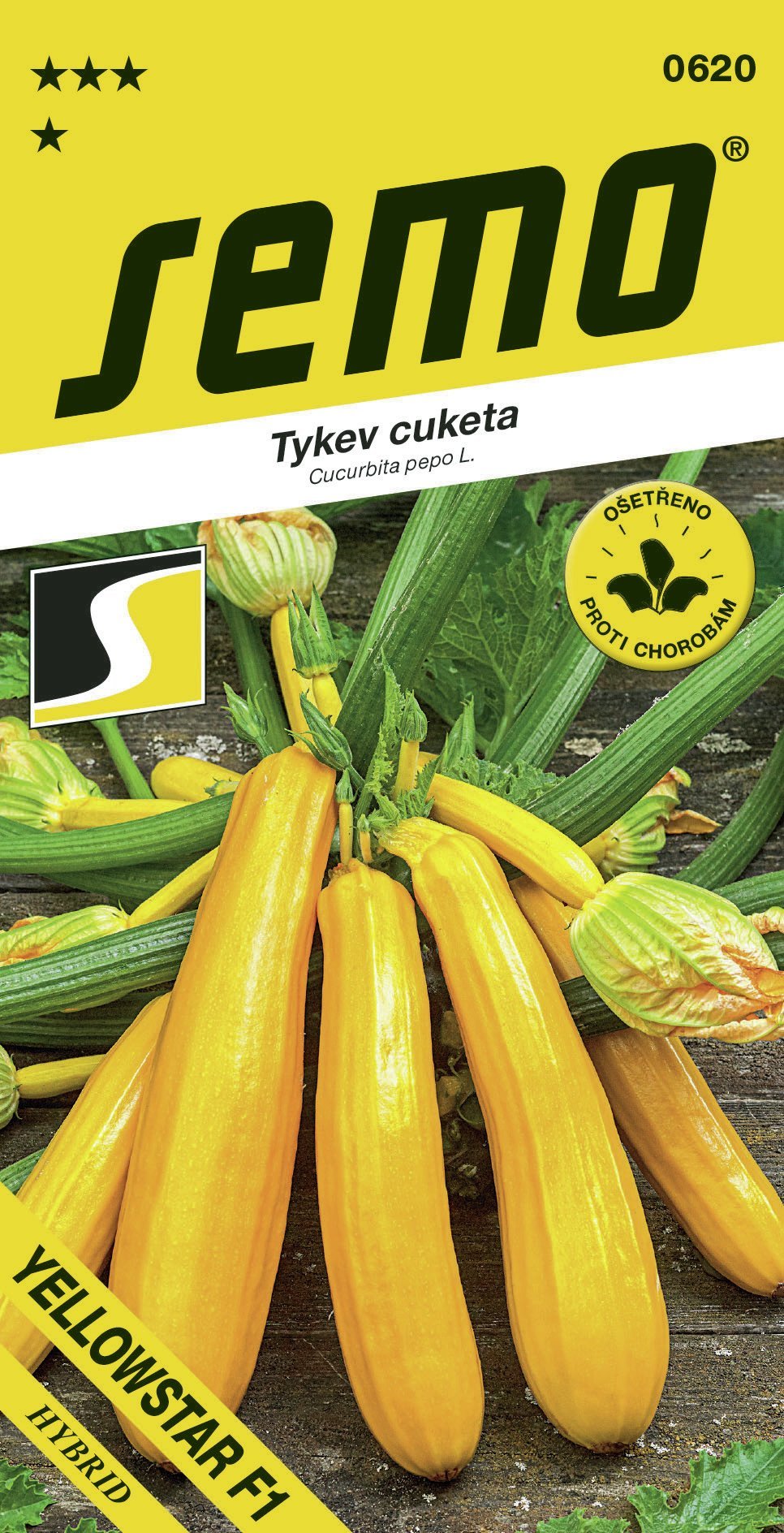 Cuketa žlutá Yellowstar F1