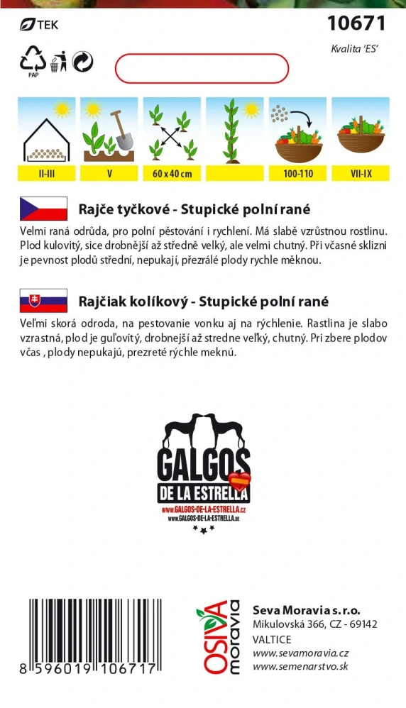 Rajče Stupické polní rané