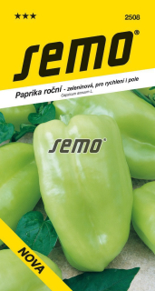 Paprika zelená sladká Nova