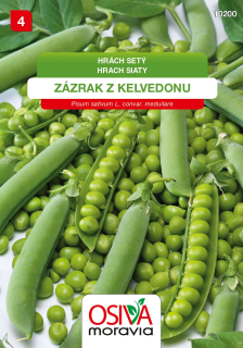 Hrách raný Zázrak z Kelvedonu 250g