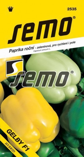Paprika sladká žlutá raná Smile F1
